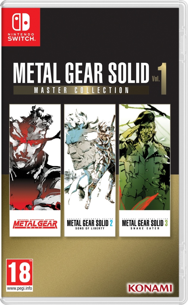 Switch Metal Gear Solid Collection Vol. 1